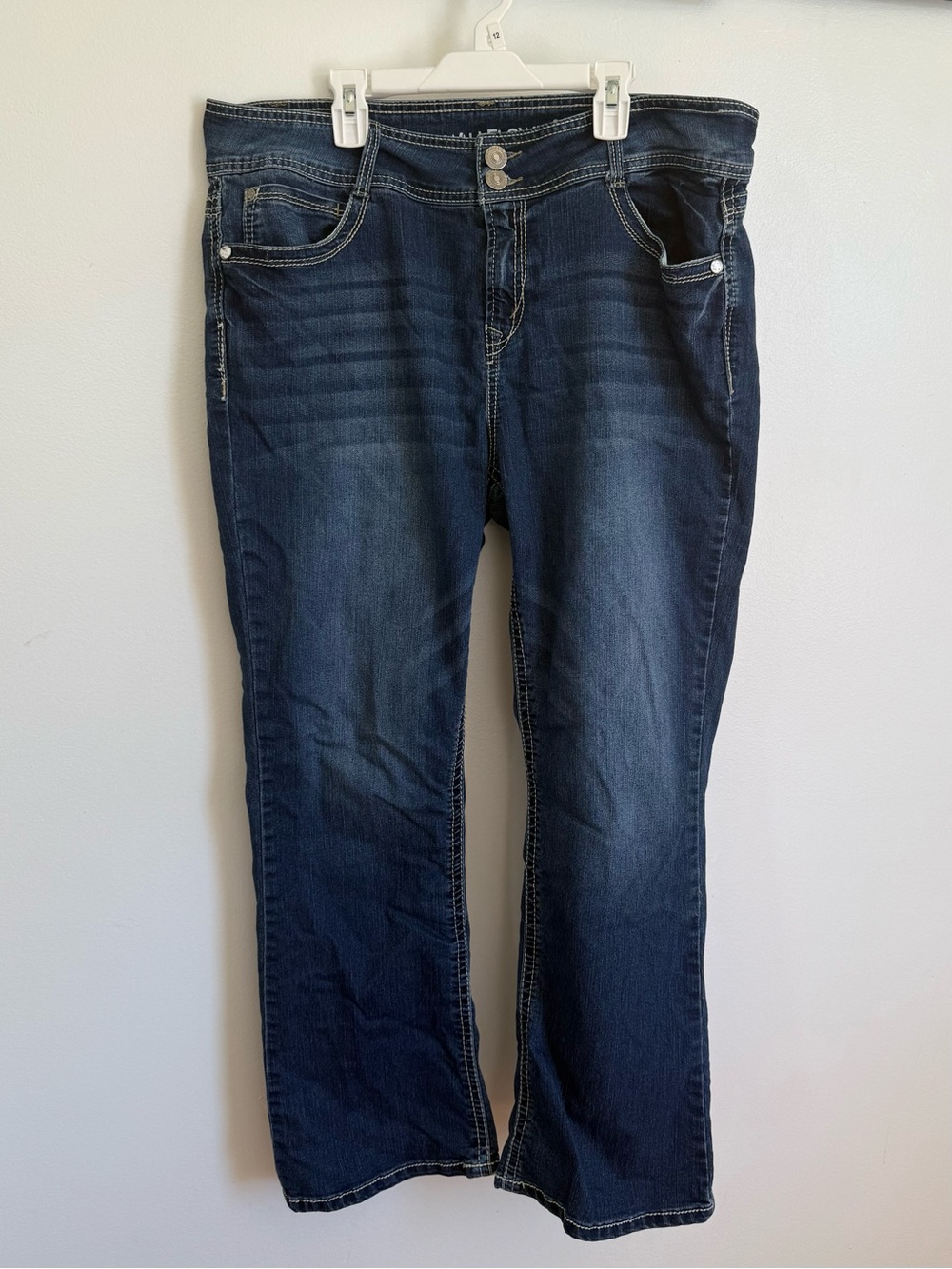 Wallflower Dark Blue Boot Cut Jeans